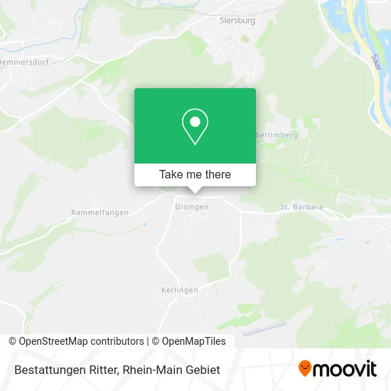 Карта Bestattungen Ritter