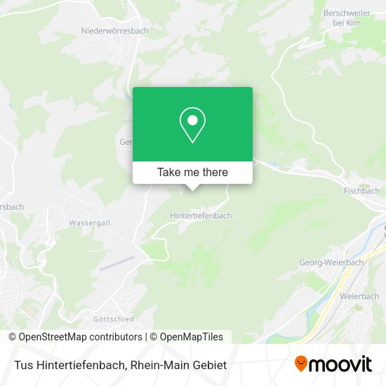 Карта Tus Hintertiefenbach