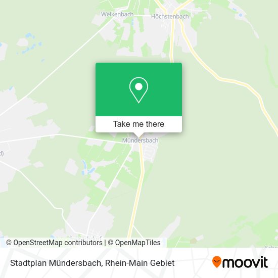 Карта Stadtplan Mündersbach