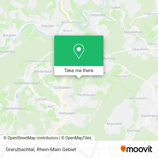 Карта Grenzbachtal