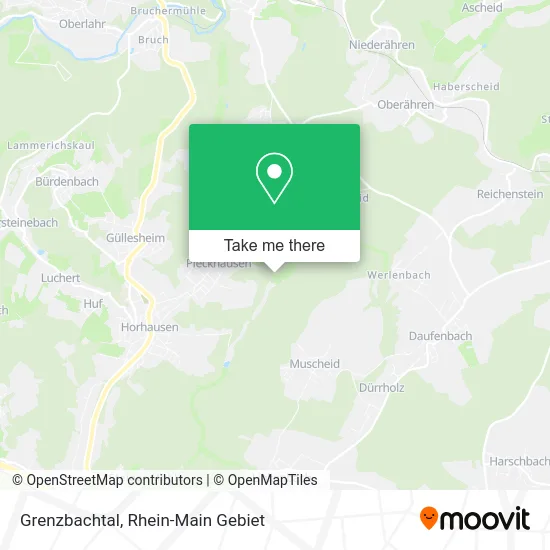 Карта Grenzbachtal