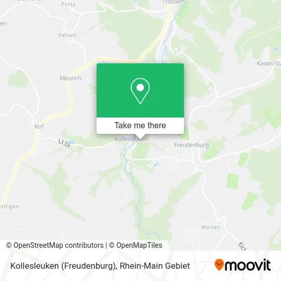 Карта Kollesleuken (Freudenburg)