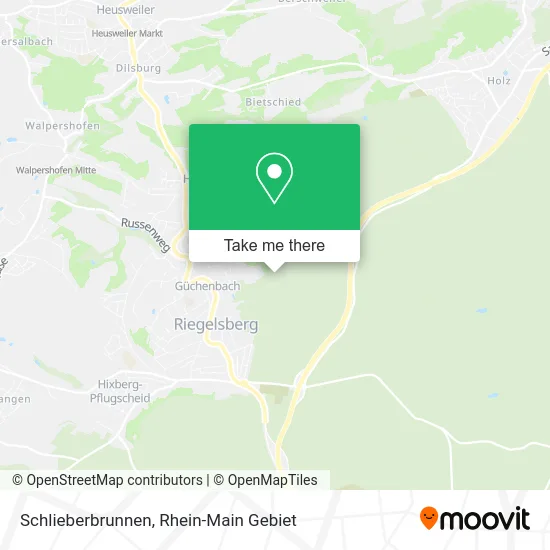 Карта Schlieberbrunnen