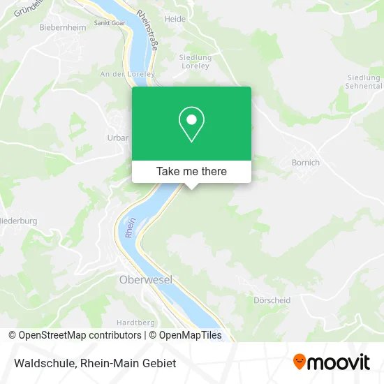 Waldschule map