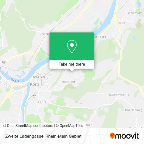 Карта Zweite Ladengasse