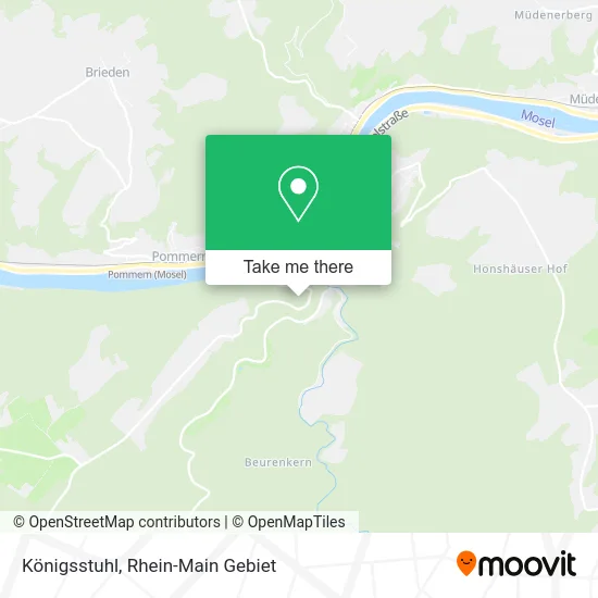 Карта Königsstuhl