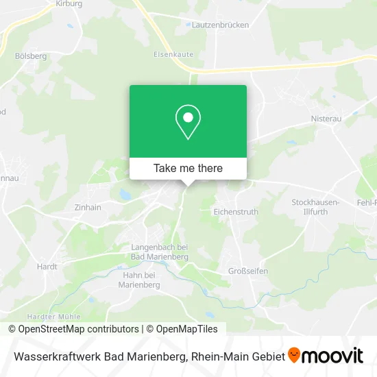 Карта Wasserkraftwerk Bad Marienberg