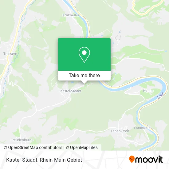 Kastel-Staadt map