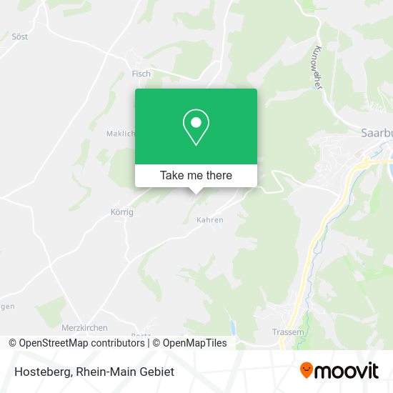 Карта Hosteberg
