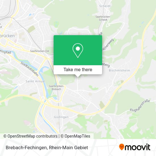 Карта Brebach-Fechingen