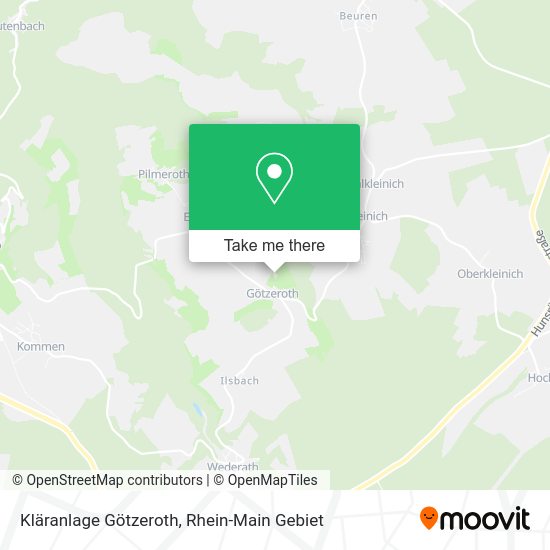 Карта Kläranlage Götzeroth