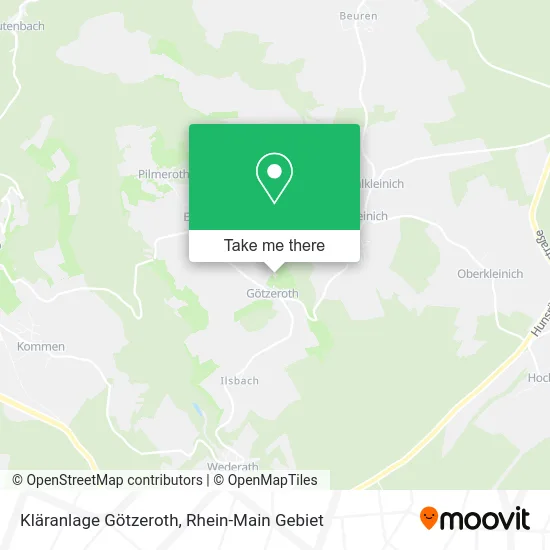 Карта Kläranlage Götzeroth