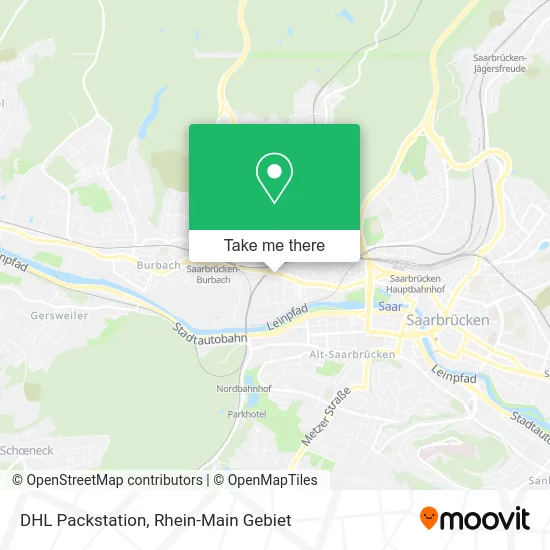 Карта DHL Packstation