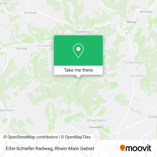 Карта Eifel-Schiefer-Radweg