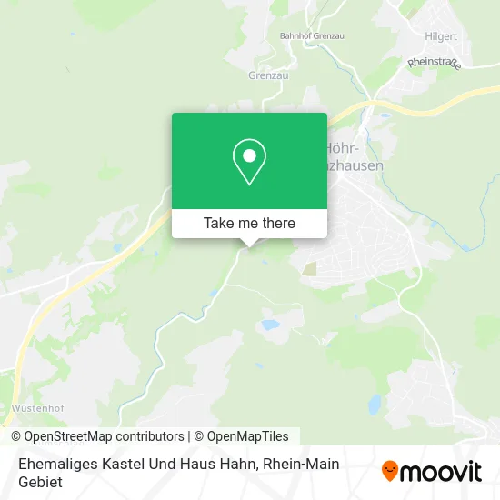 Карта Ehemaliges Kastel Und Haus Hahn