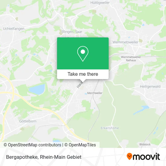 Карта Bergapotheke