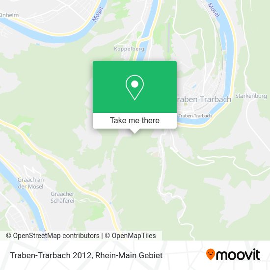 Карта Traben-Trarbach 2012