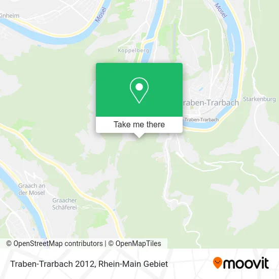 Карта Traben-Trarbach 2012