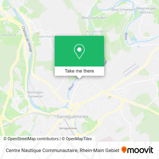 Карта Centre Nautique Communautaire