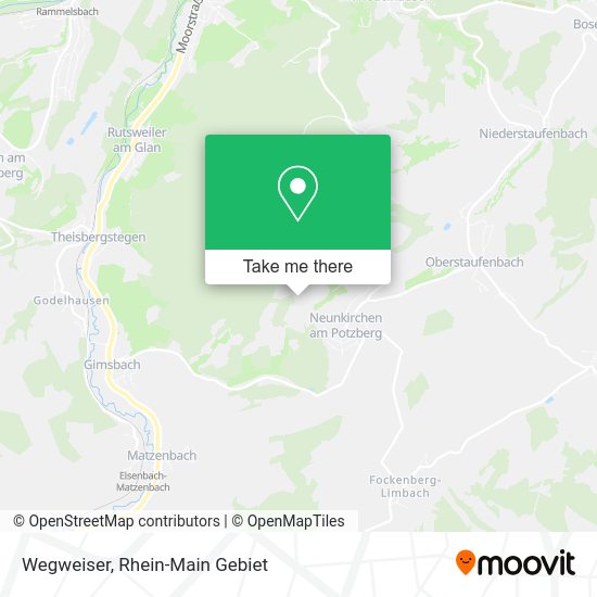 Карта Wegweiser