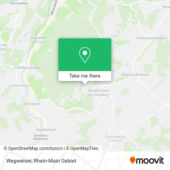 Карта Wegweiser