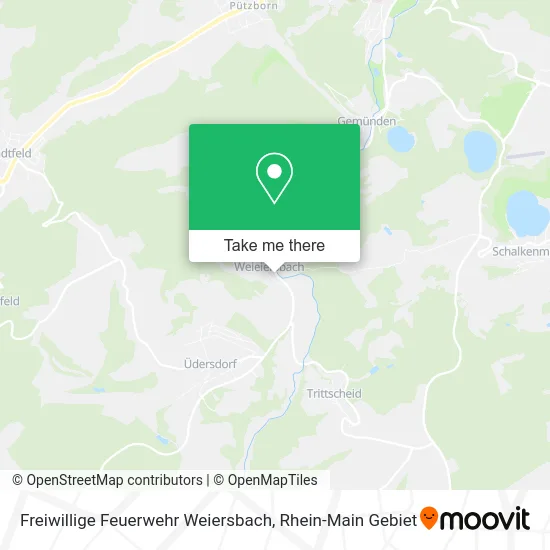 Карта Freiwillige Feuerwehr Weiersbach