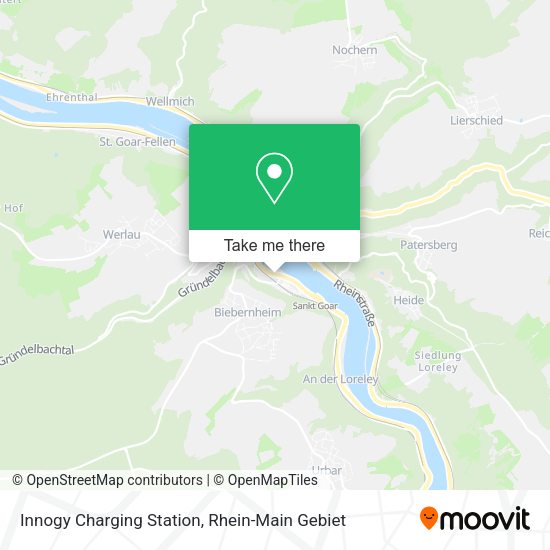 Карта Innogy Charging Station