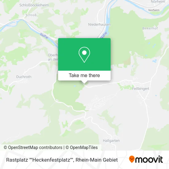 Карта Rastplatz ""Heckenfestplatz""