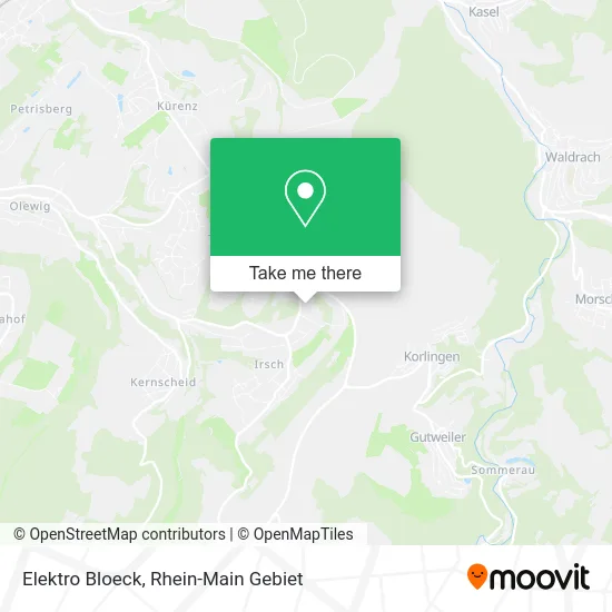 Карта Elektro Bloeck