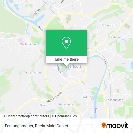 Карта Festungsmauer