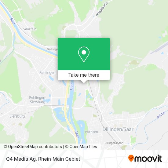 Карта Q4 Media Ag