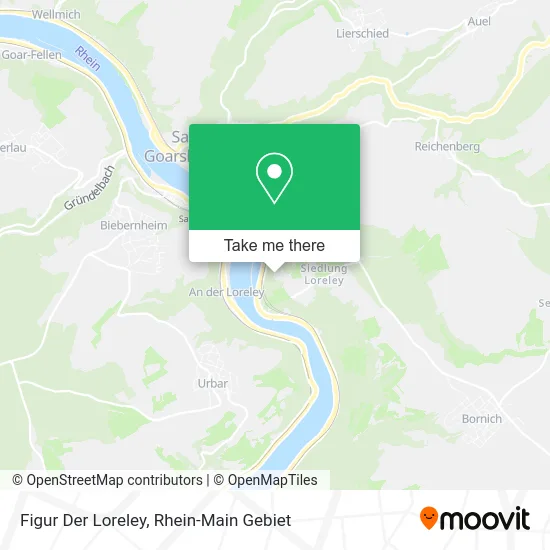 Карта Figur Der Loreley