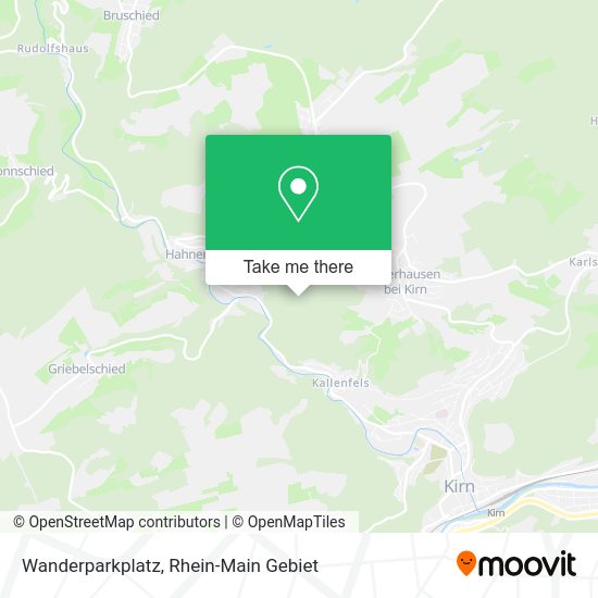 Карта Wanderparkplatz