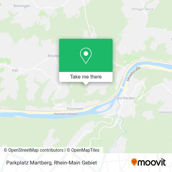 Карта Parkplatz Martberg