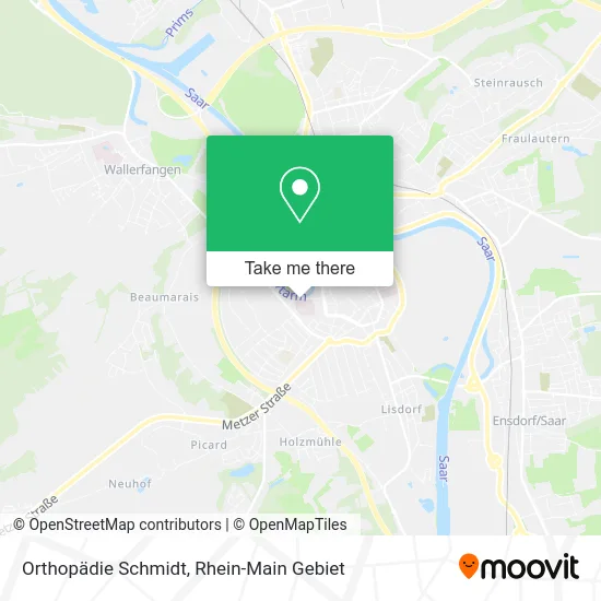 Карта Orthopädie Schmidt