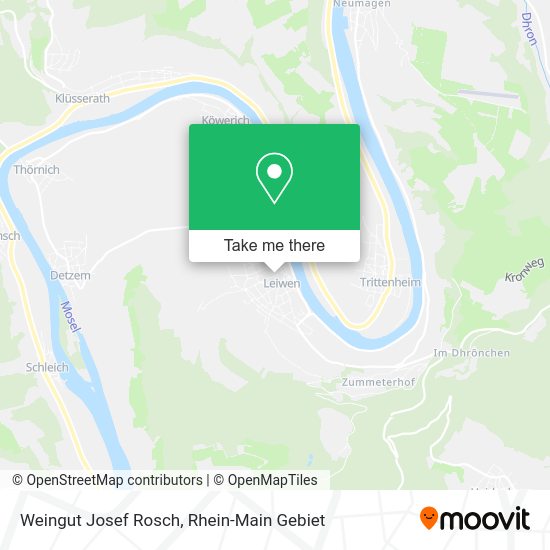 Карта Weingut Josef Rosch