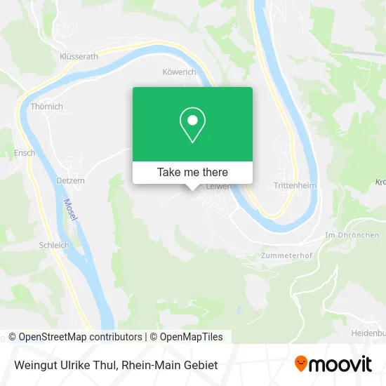 Карта Weingut Ulrike Thul