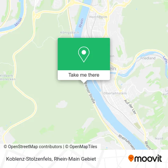 Карта Koblenz-Stolzenfels