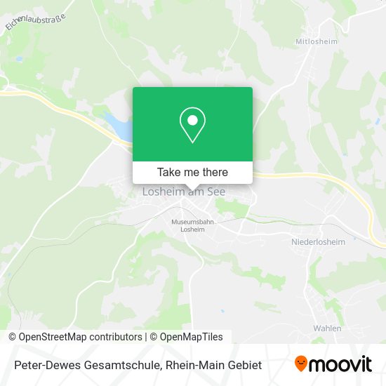 Карта Peter-Dewes Gesamtschule
