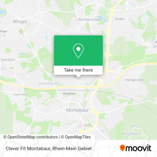 Карта Clever Fit Montabaur