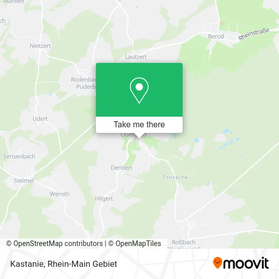 Kastanie map