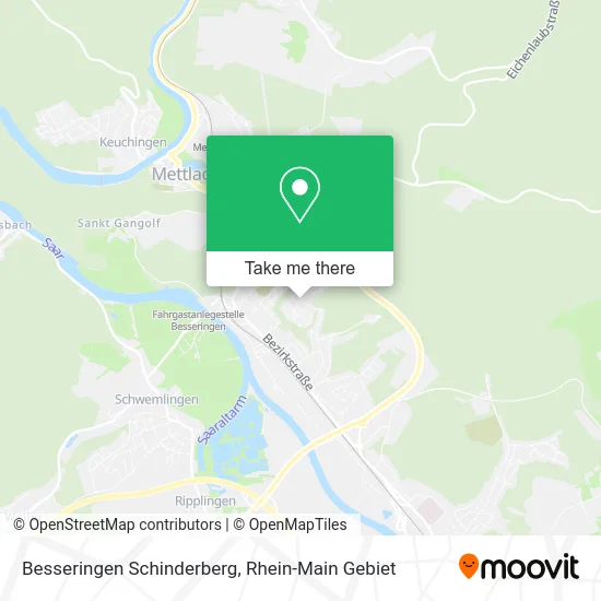 Карта Besseringen Schinderberg