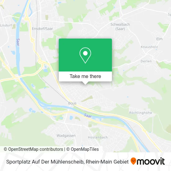 Карта Sportplatz Auf Der Mühlenscheib