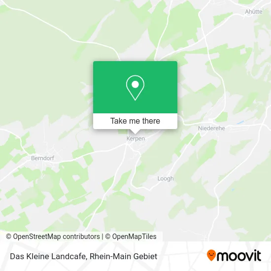 Карта Das Kleine Landcafe
