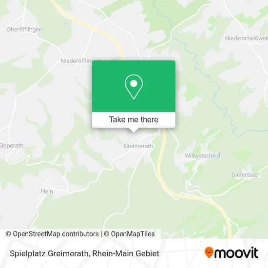 Карта Spielplatz Greimerath