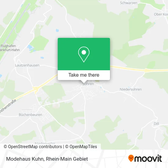 Карта Modehaus Kuhn