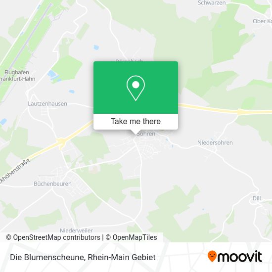Карта Die Blumenscheune