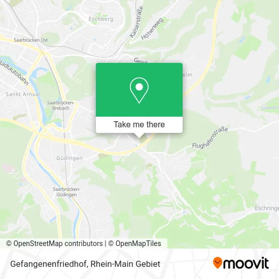 Карта Gefangenenfriedhof
