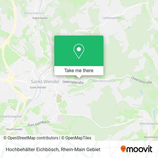 Карта Hochbehälter Eichbösch