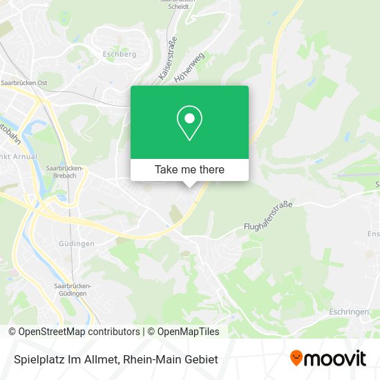 Карта Spielplatz Im Allmet